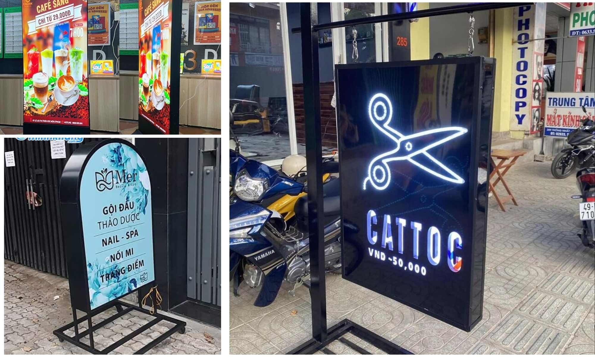 hộp đèn led 