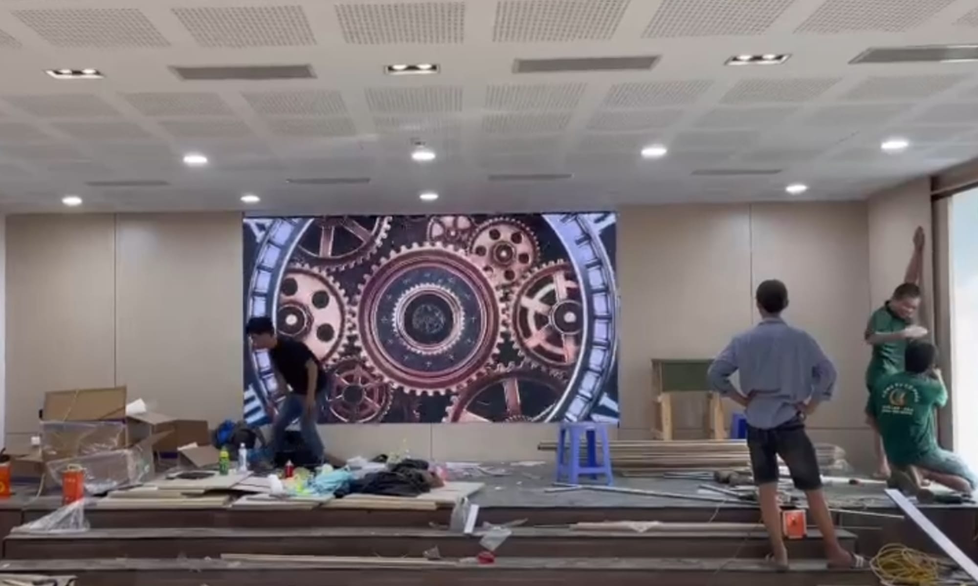 Màn hình LED quảng cáo trong nhà