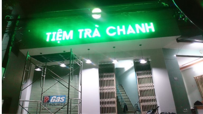 Bảng hiệu Tiệm Trà Chanh CHILL, 613 Núi Thành, Đà Nẵng