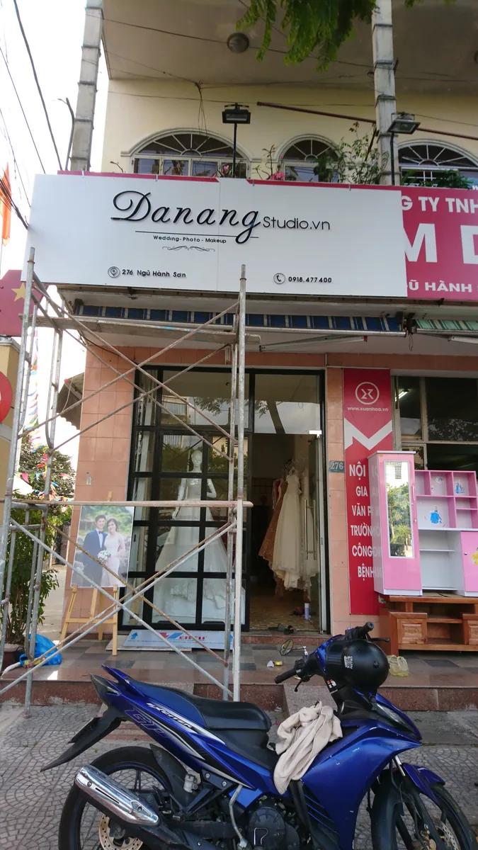Bảng hiệu alu Danang Studio Ngũ Hành Sơn Đà Nẵng