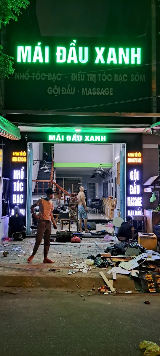 Bảng hiệu LED Mái Đầu Xanh Cẩm Lệ Đà Nẵng